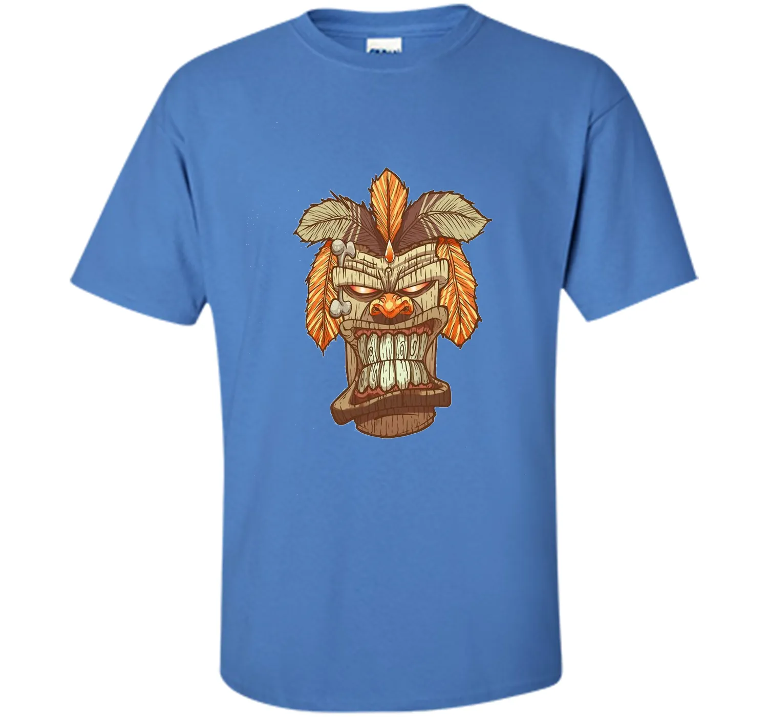 Tiki God Mask T-Shirt, Mask Shirt for Man, Woman, Children