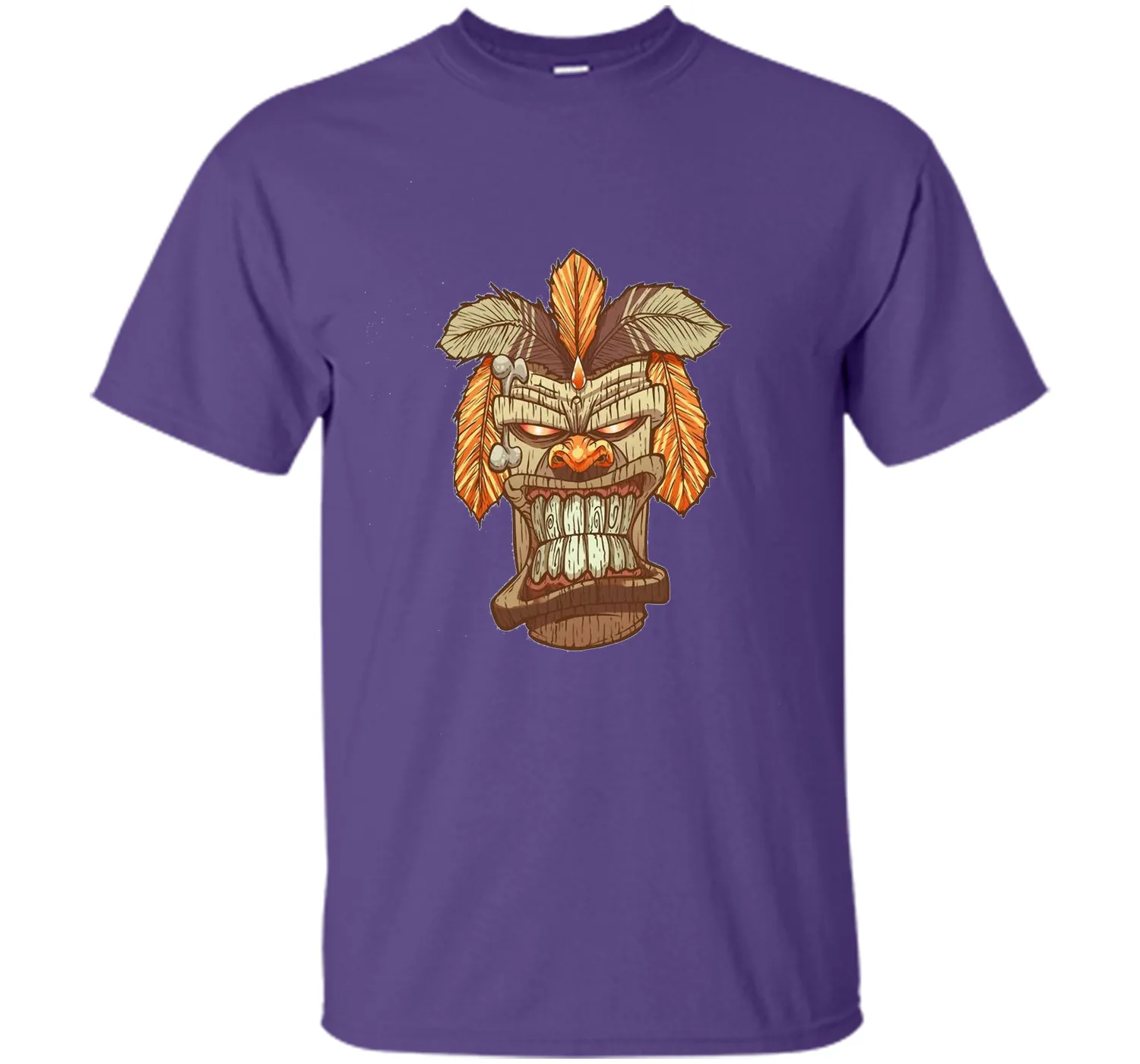 Tiki God Mask T-Shirt, Mask Shirt for Man, Woman, Children