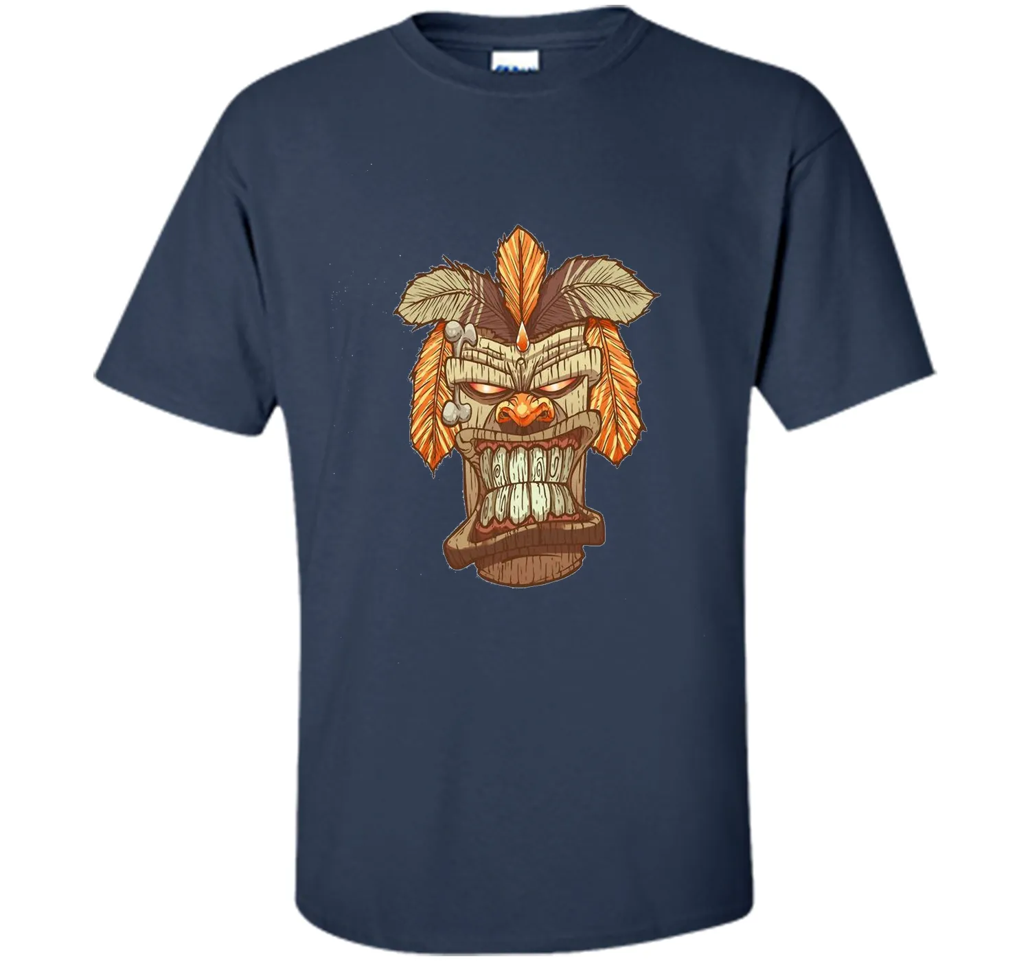 Tiki God Mask T-Shirt, Mask Shirt for Man, Woman, Children