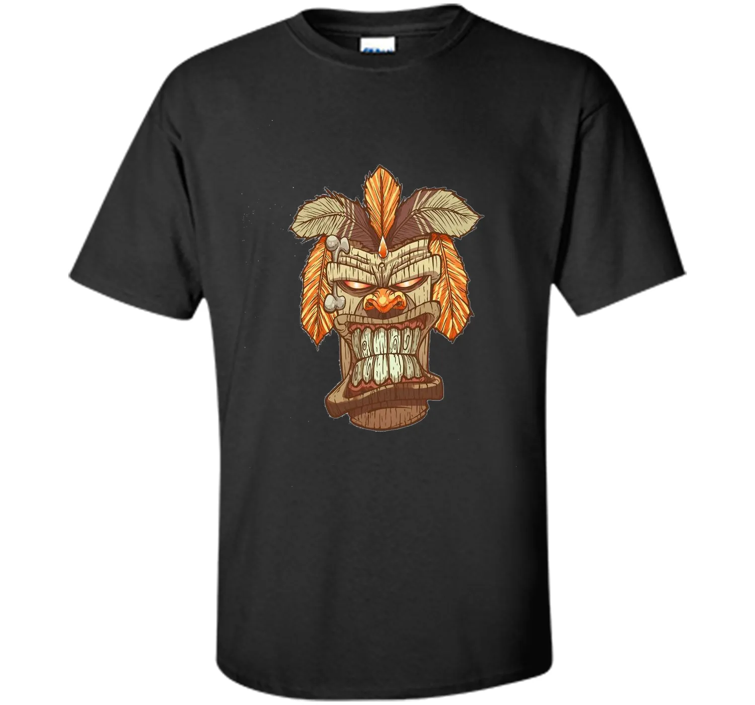 Tiki God Mask T-Shirt, Mask Shirt for Man, Woman, Children