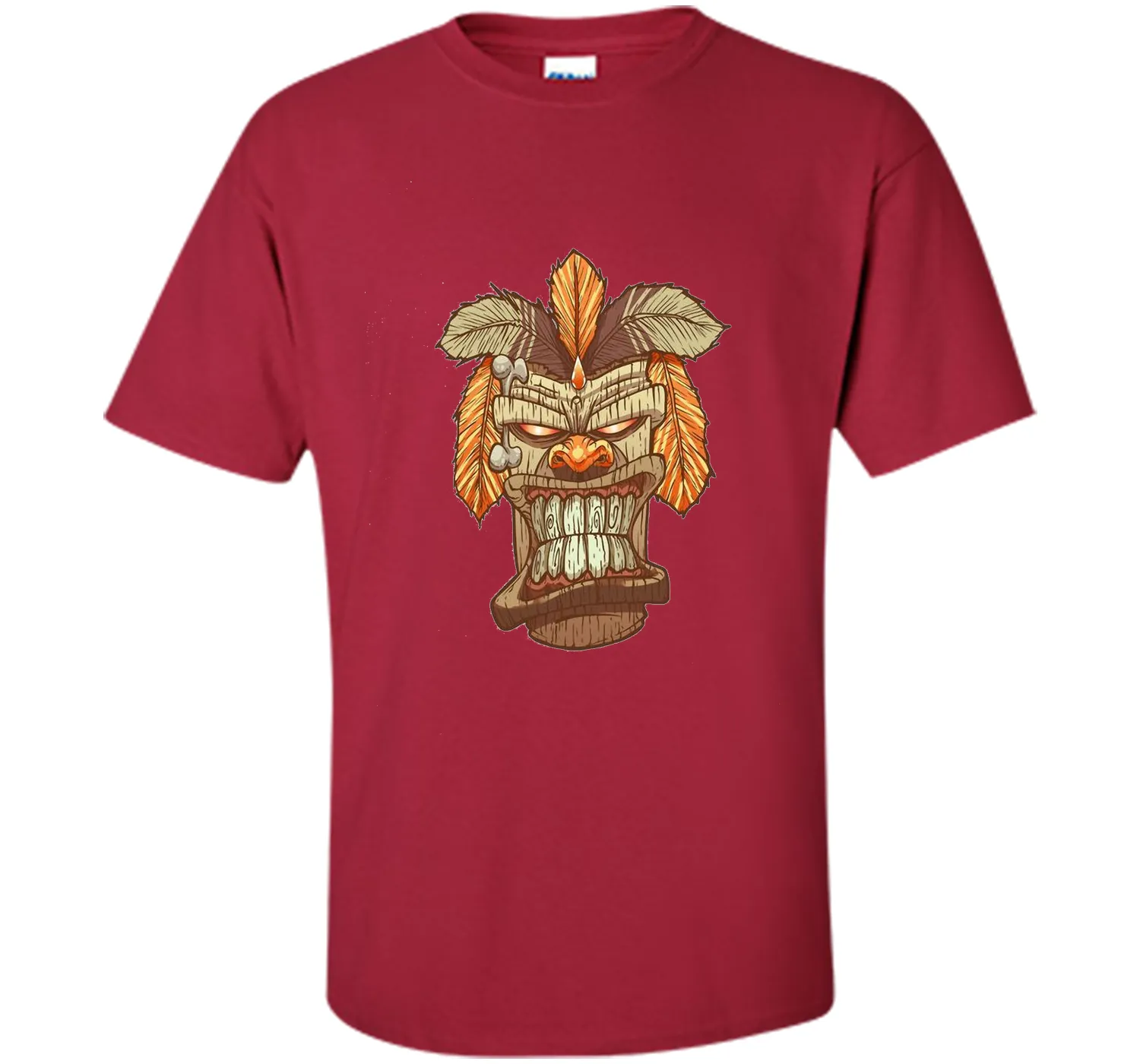 Tiki God Mask T-Shirt, Mask Shirt for Man, Woman, Children