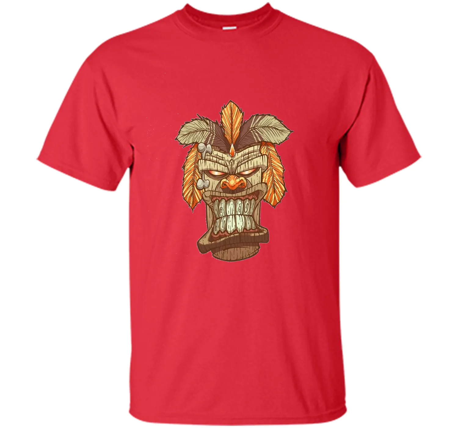 Tiki God Mask T-Shirt, Mask Shirt for Man, Woman, Children