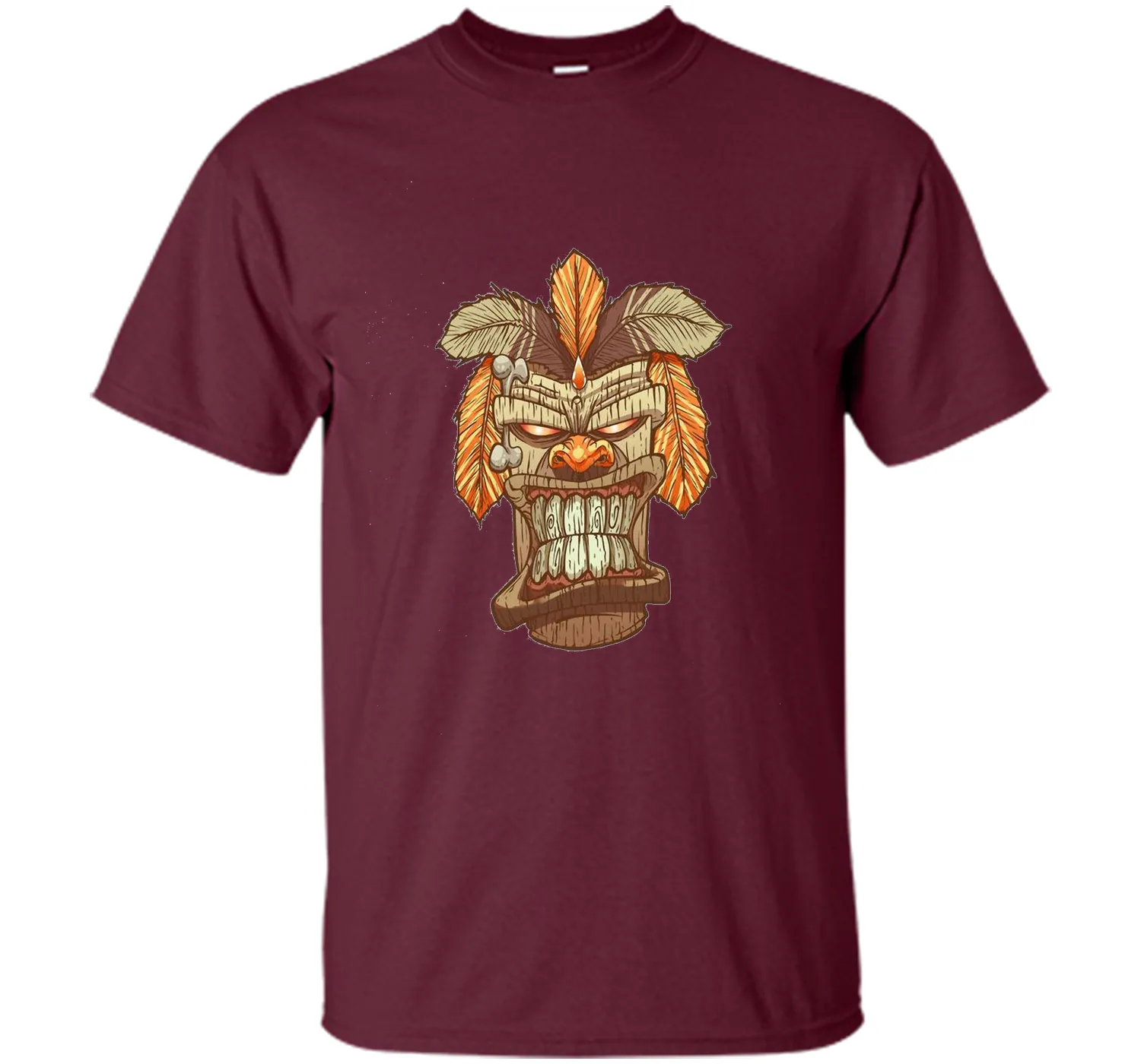 Tiki God Mask T-Shirt, Mask Shirt for Man, Woman, Children