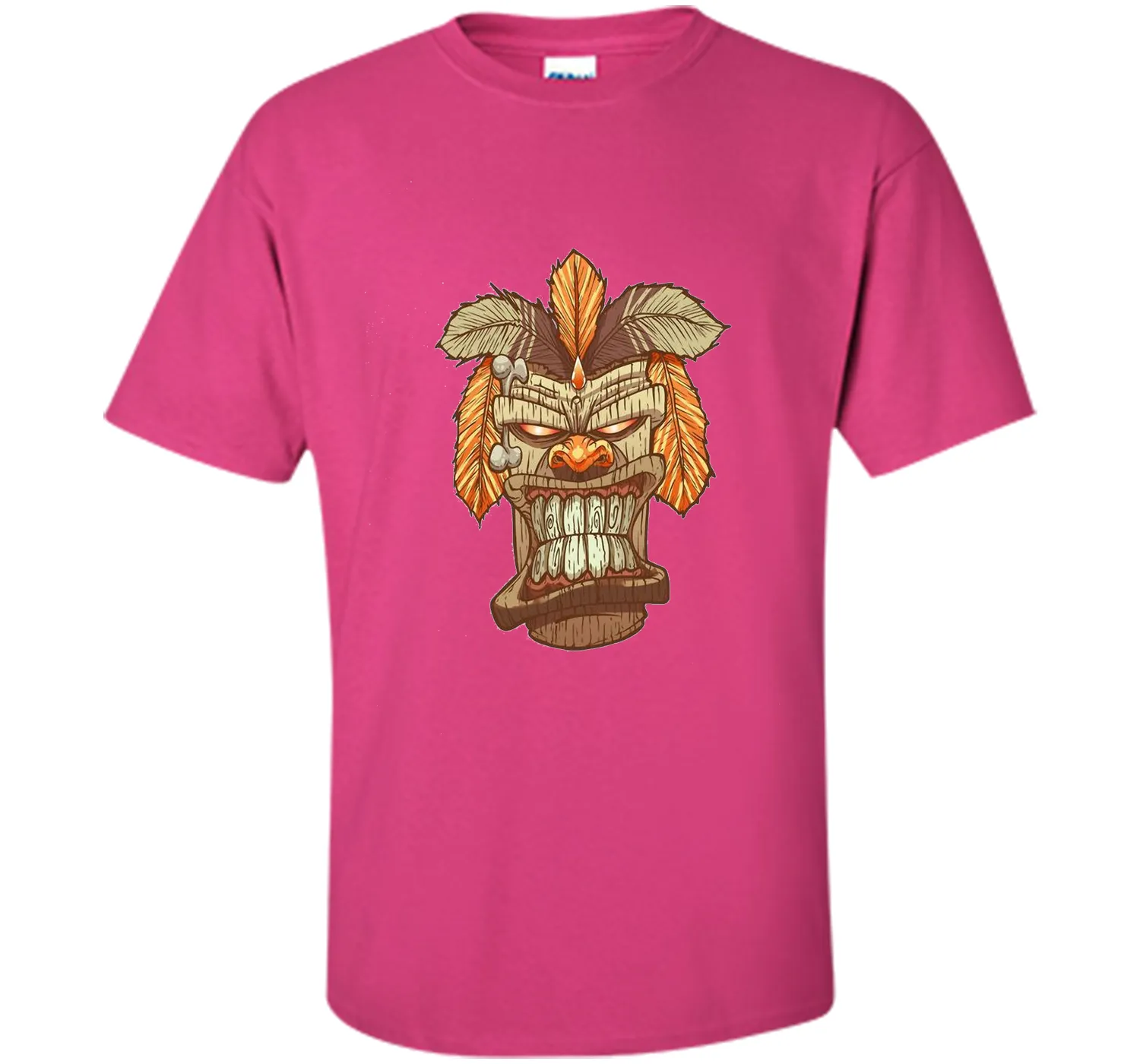 Tiki God Mask T-Shirt, Mask Shirt for Man, Woman, Children