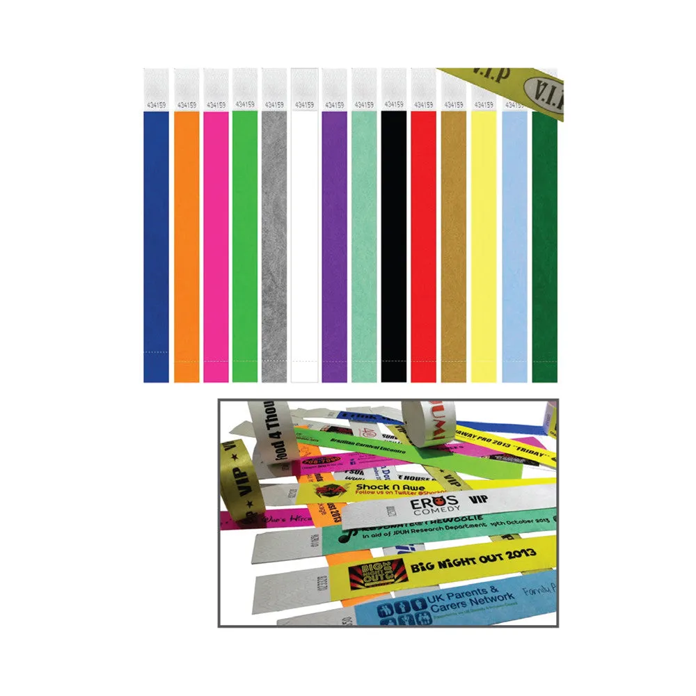 Tyvek Wristbands
