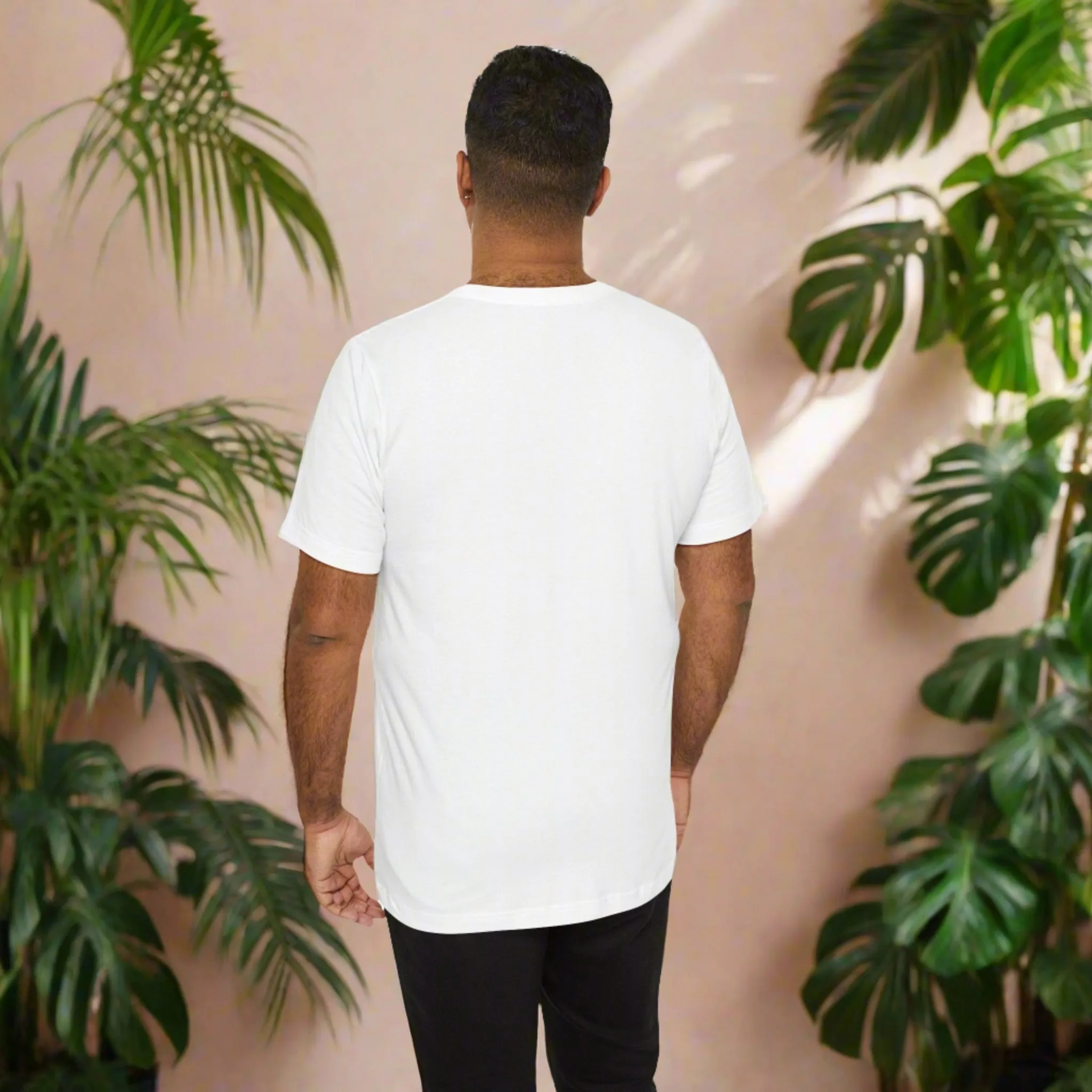 Unisex Vintage Gardening Style Flower Jersey Short Sleeve Tee