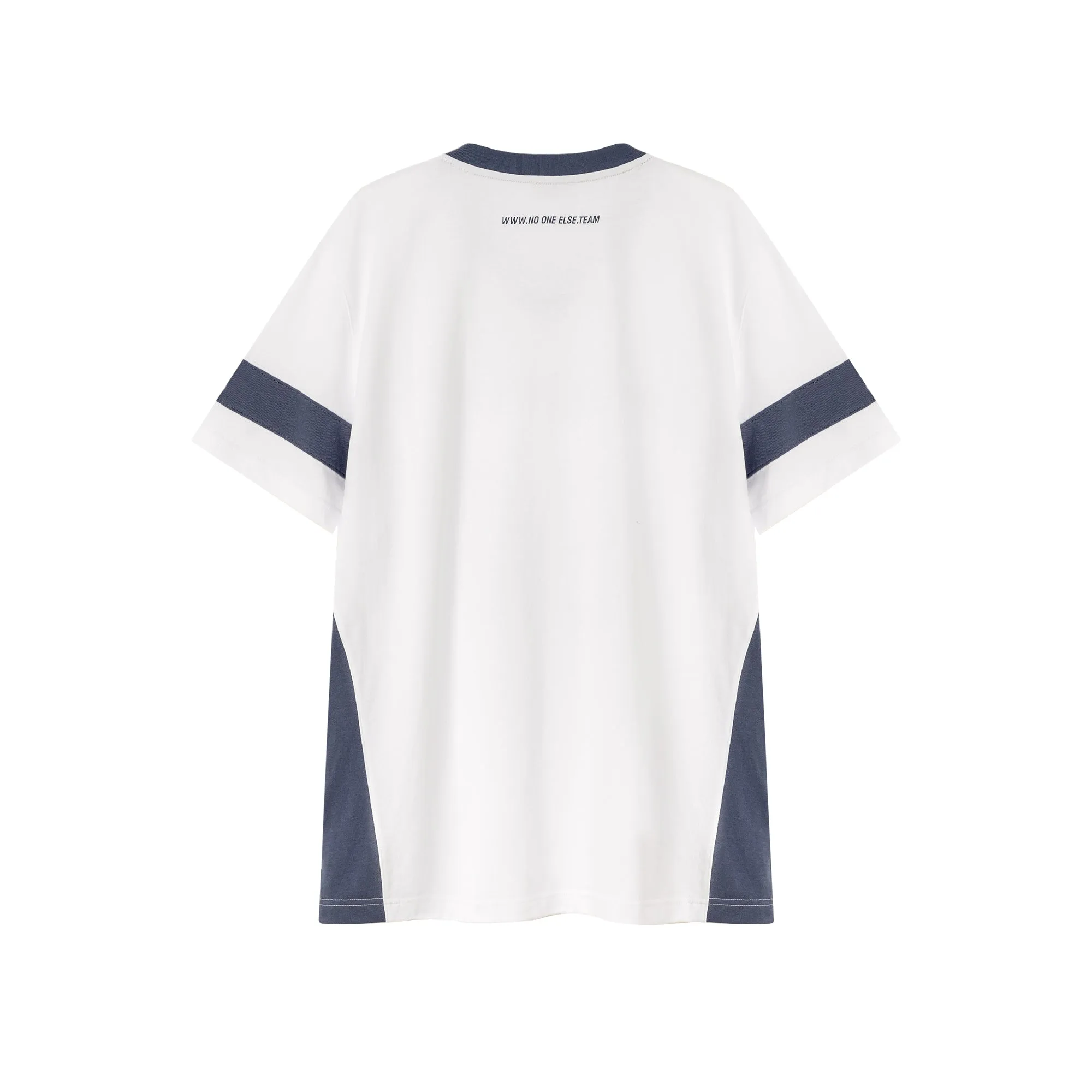 V Neck Loose Fit Sporty T-Shirt