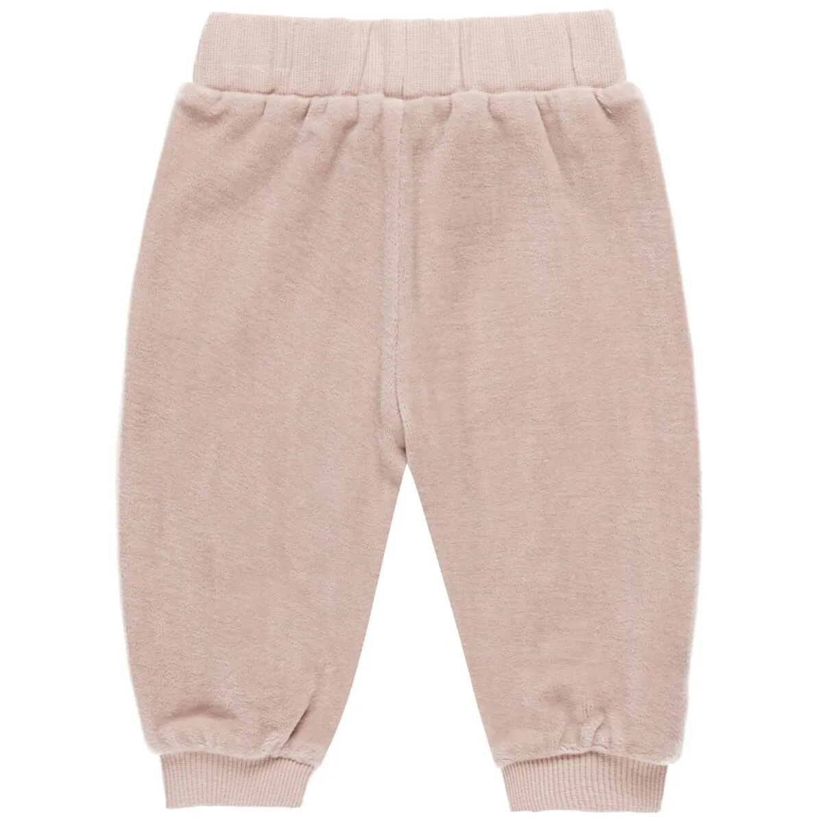 Velour Relaxed Sweatpant in Blush by Quincy Mae