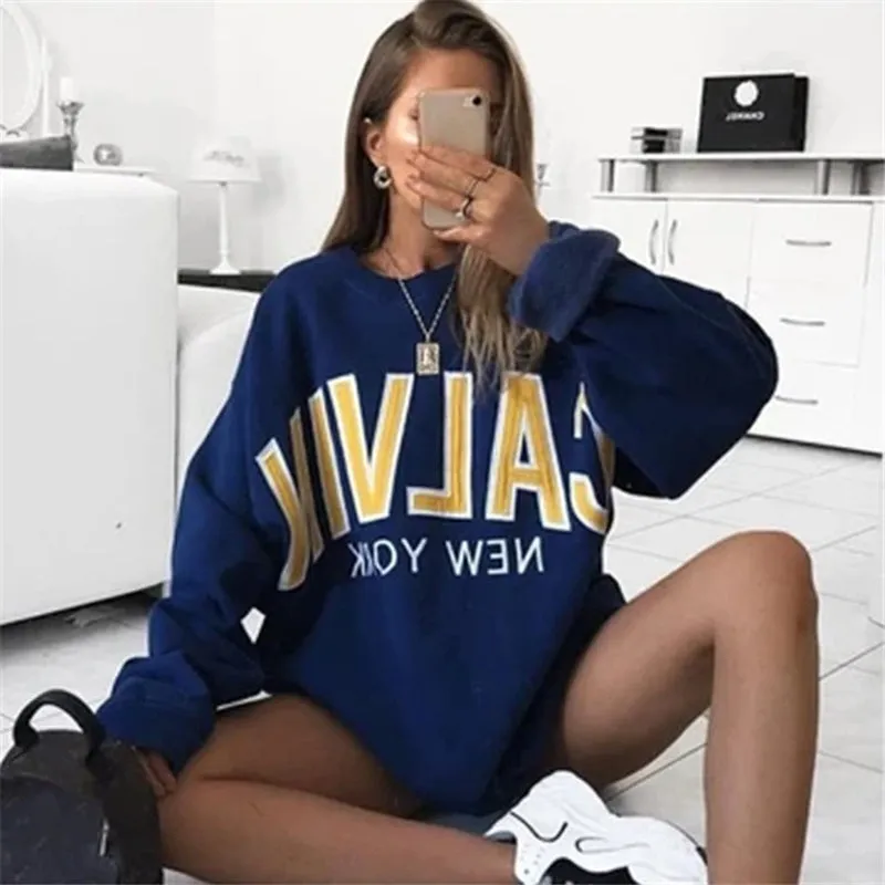 Women's Crew Neck New York Sweatshirts