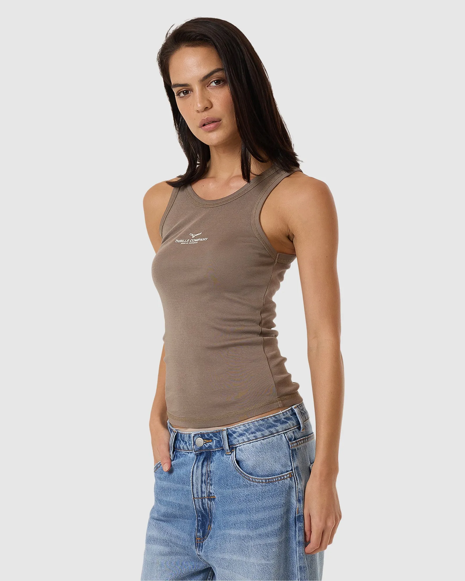 WOMENS EMBLEM OF STRENGTH SLOANE TANK